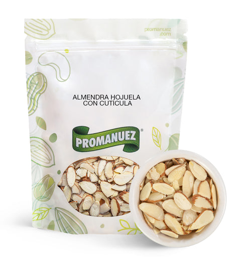 Almendra Hojuela con Cutícula
