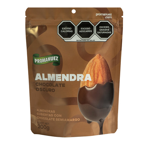 Almendra con Chocolate Oscuro