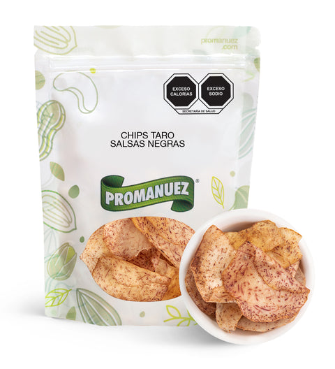 Chips Taro Salsas Negras