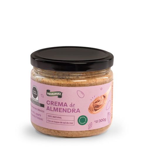 Crema de Almendra con Stevia
