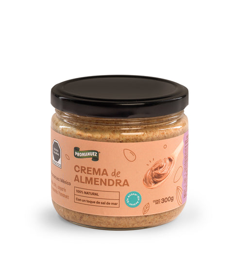 Crema de Almendra sin Azúcar