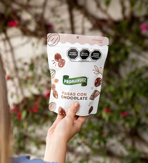 Pasas con Chocolate