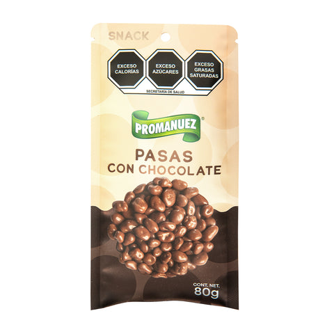 Pasas con Chocolate