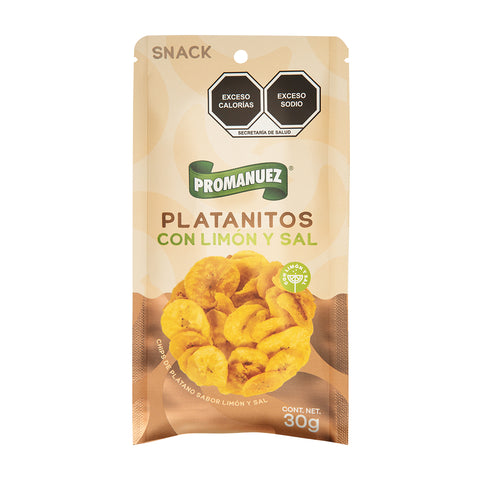 Platanitos Con Limón y Sal