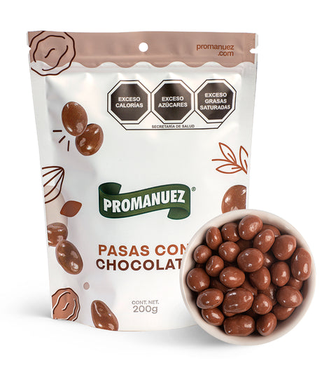 Pasas con Chocolate