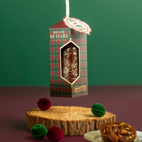 Rollo de Guayaba Navideño