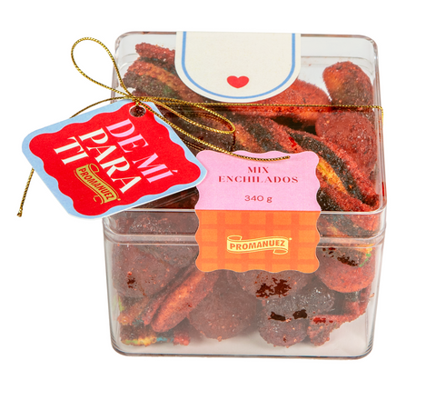 Cubo Gomitas Enchiladas Mix