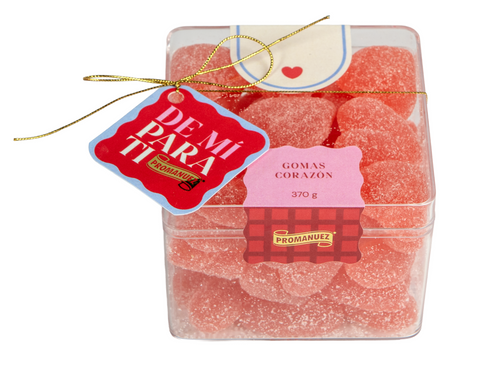Cubo Gomas Corazón