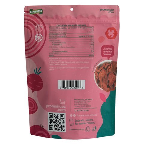 Beetroot Chips with Chili