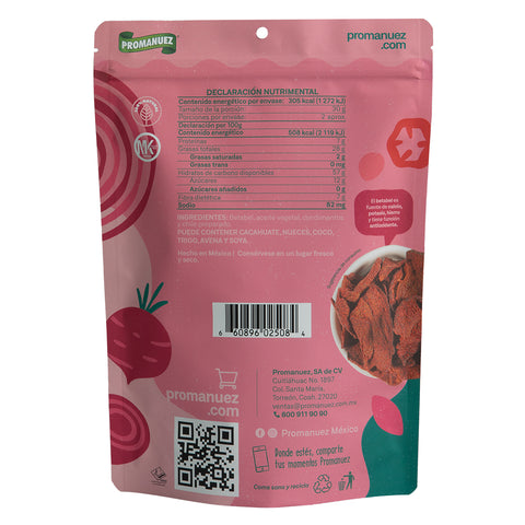 Beetroot Chips with Chili