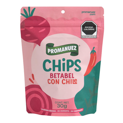 Chips Betabel con Chile