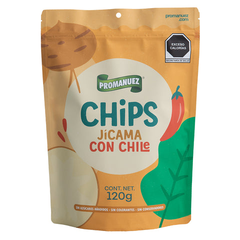 Chips Jícama con Chile