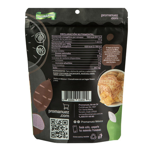 Chips Taro Salsas Negras