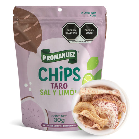 Chips Taro Sal y Limón