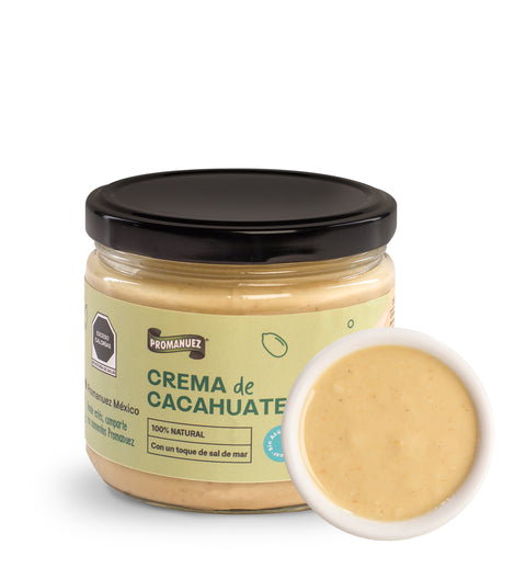 Crema de Cacahuate sin Azúcar