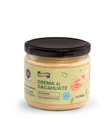 Crema de Cacahuate sin Azúcar