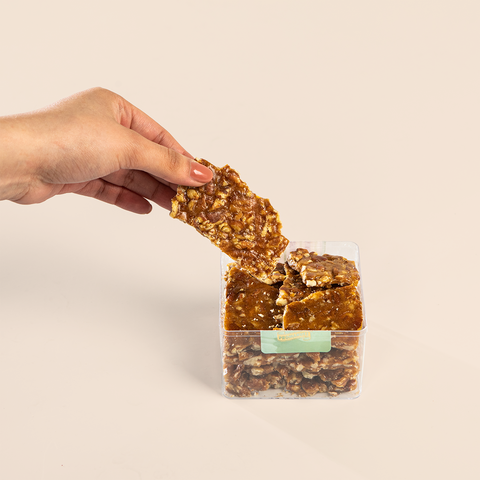 Cubo Nuez Caramelizada