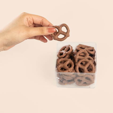 Cubo Pretzel Chocolate
