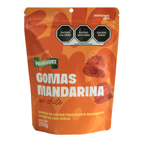 Gomitas Mandarina con Chile