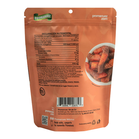 Gomitas Oruga con Chile