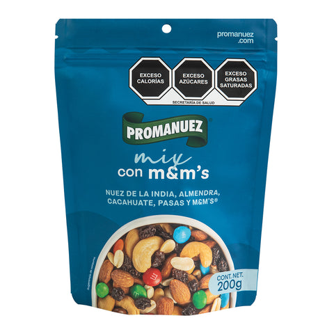 Mix con M&M's