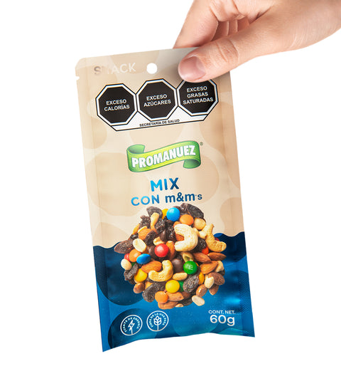 Mix con M&M's