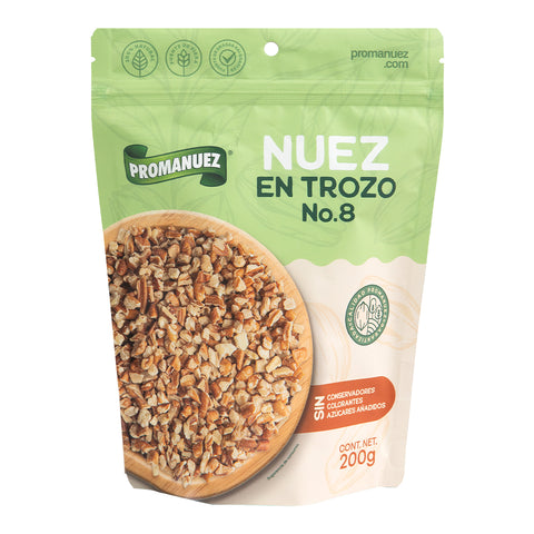 Nuez en Trozo No. 8