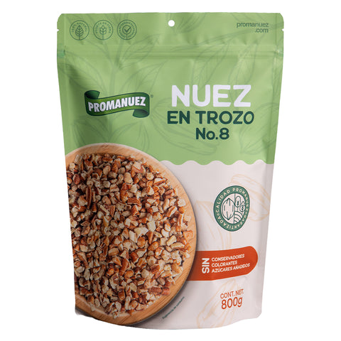 Nuez en Trozo No. 8