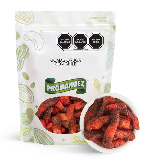 Gomitas Oruga con Chile