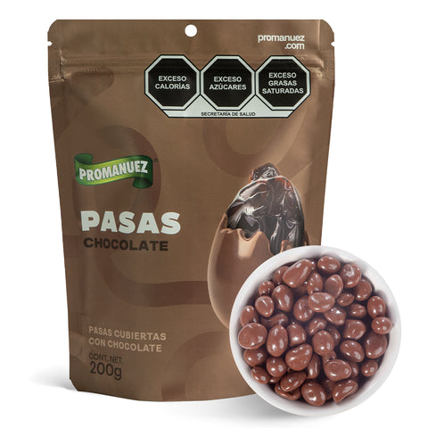 Pasas con Chocolate