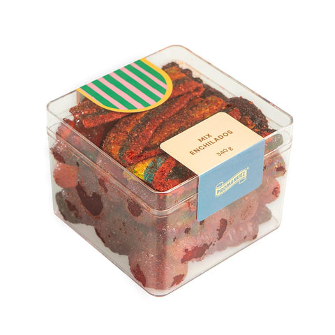 Cubo Gomitas Enchiladas Mix