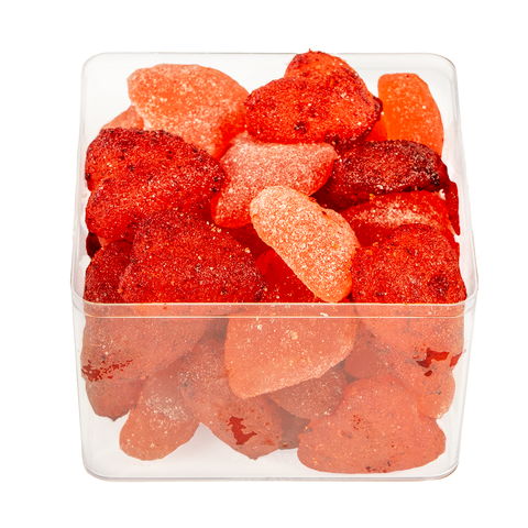 Cubo Gomitas Corazón Mix