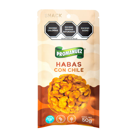 Habas con Chile s/ Cascara