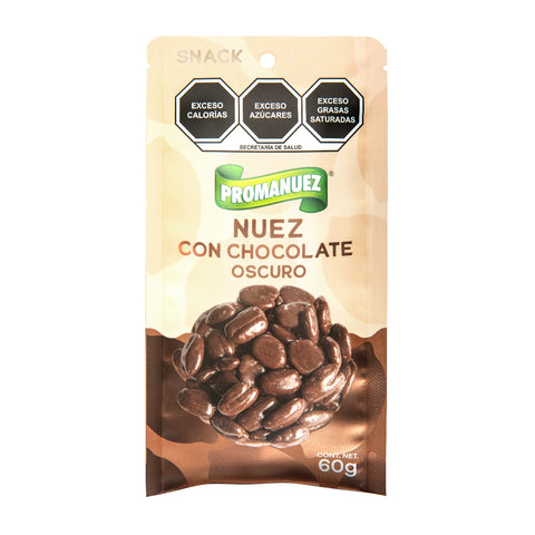 Nuez con Chocolate Oscuro