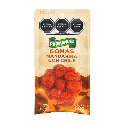 Gomitas Mandarina con Chile