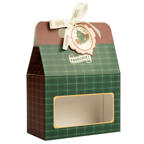 Caja Para Snacks Navidad